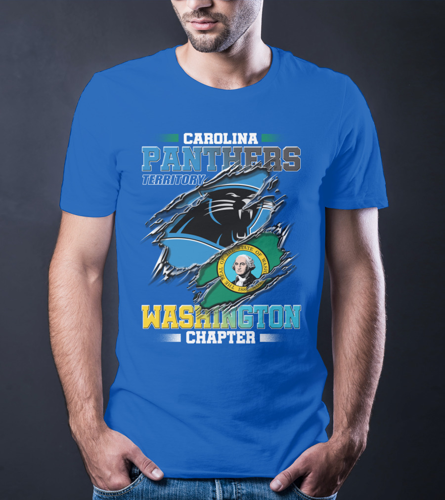 Carolina Panthers Territory Washington Chapter T-Shirt