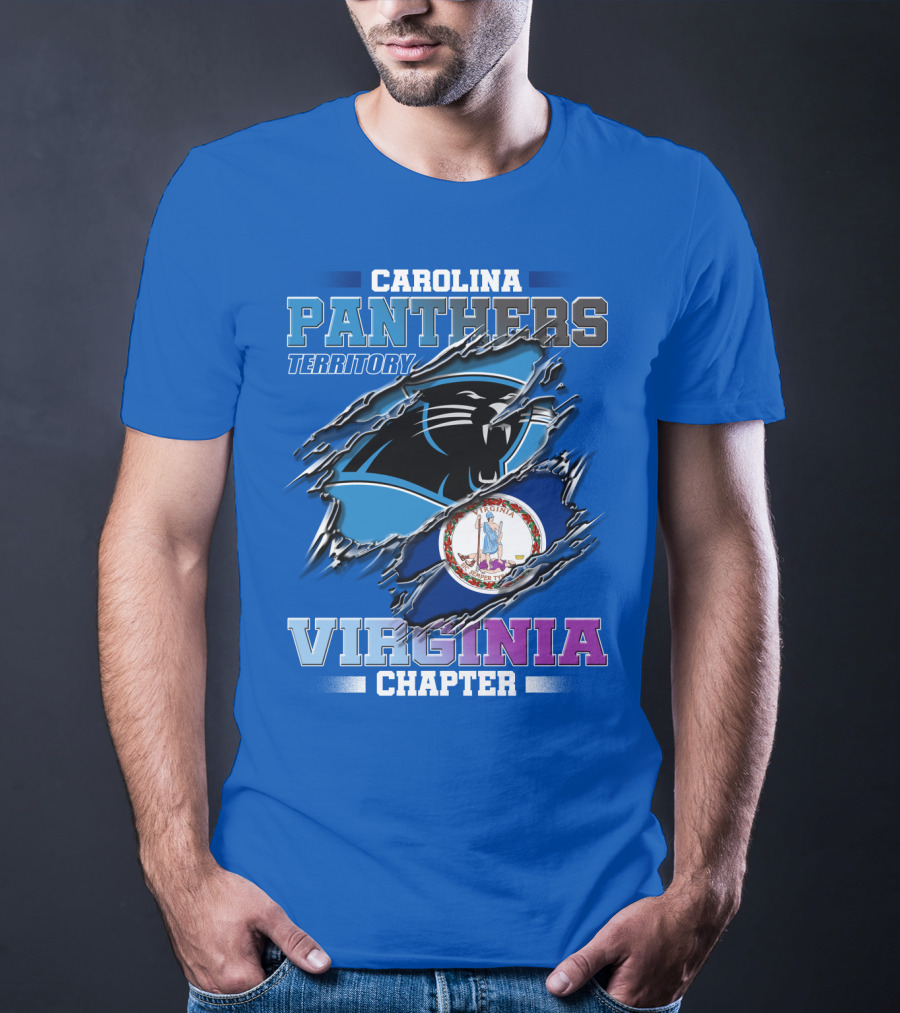 Carolina Panthers Territory Virginia Chapter T-Shirt