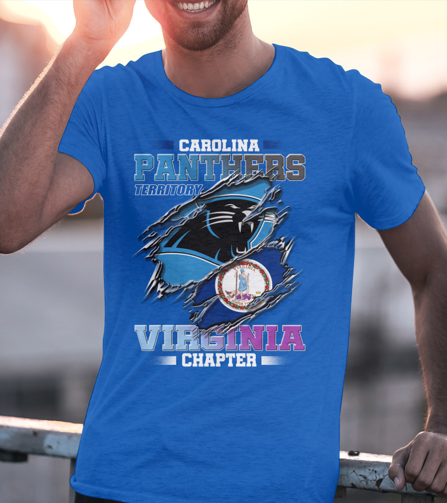 Carolina Panthers Territory Virginia Chapter T-Shirt