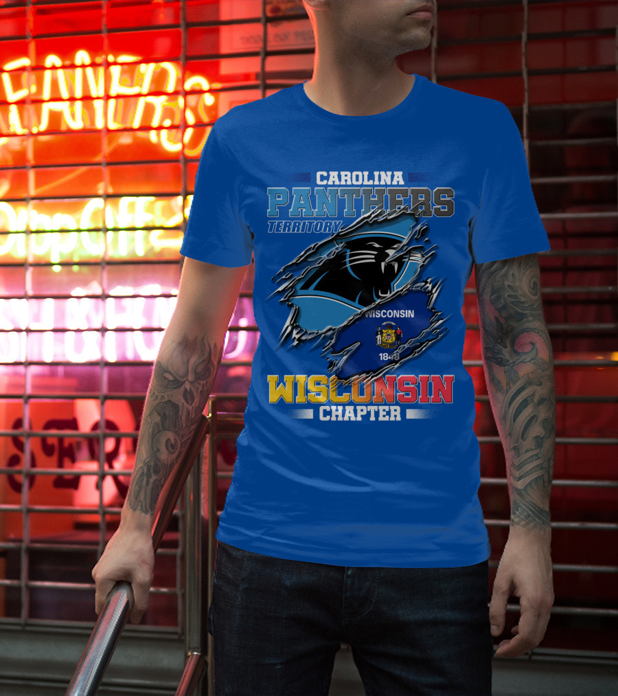 Carolina Panthers Territory Wisconsin Chapter T-Shirt
