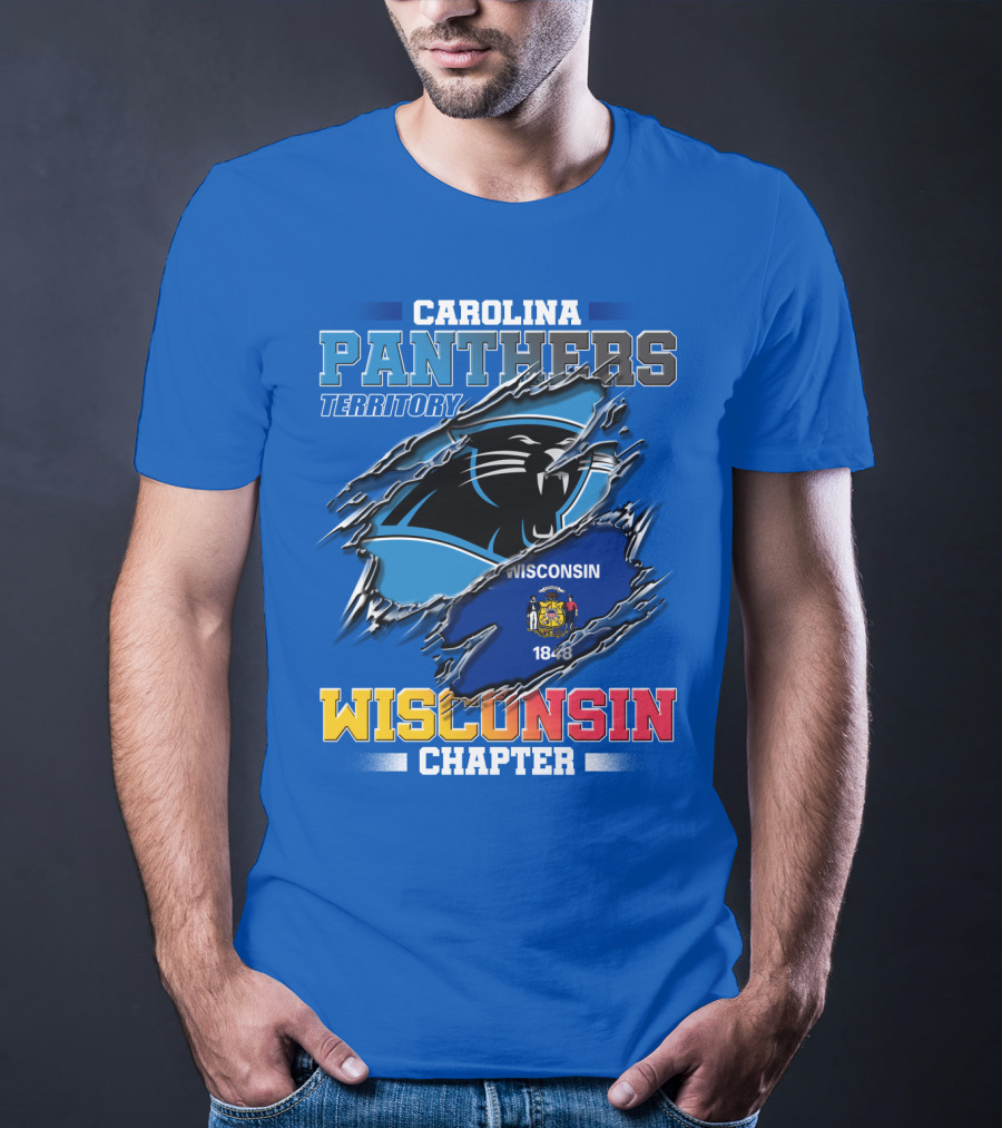 Carolina Panthers Territory Wisconsin Chapter T-Shirt