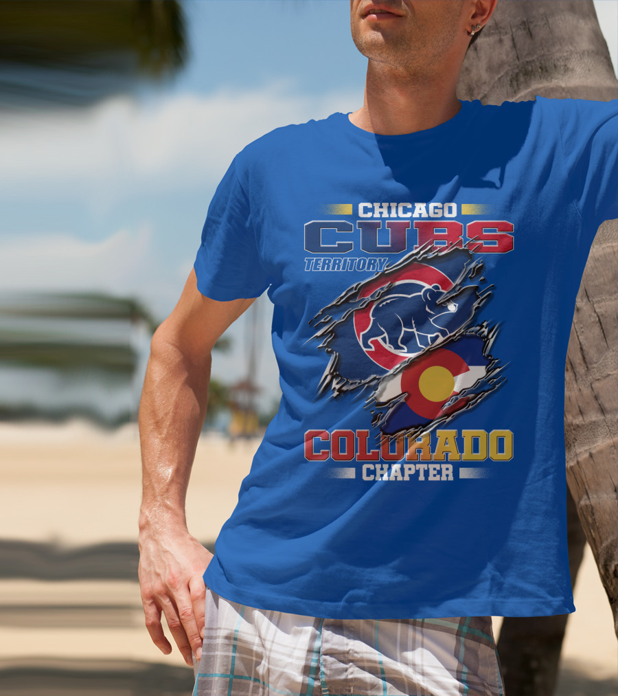 Chicago Cubs Territory Colorado Chapter T-Shirt