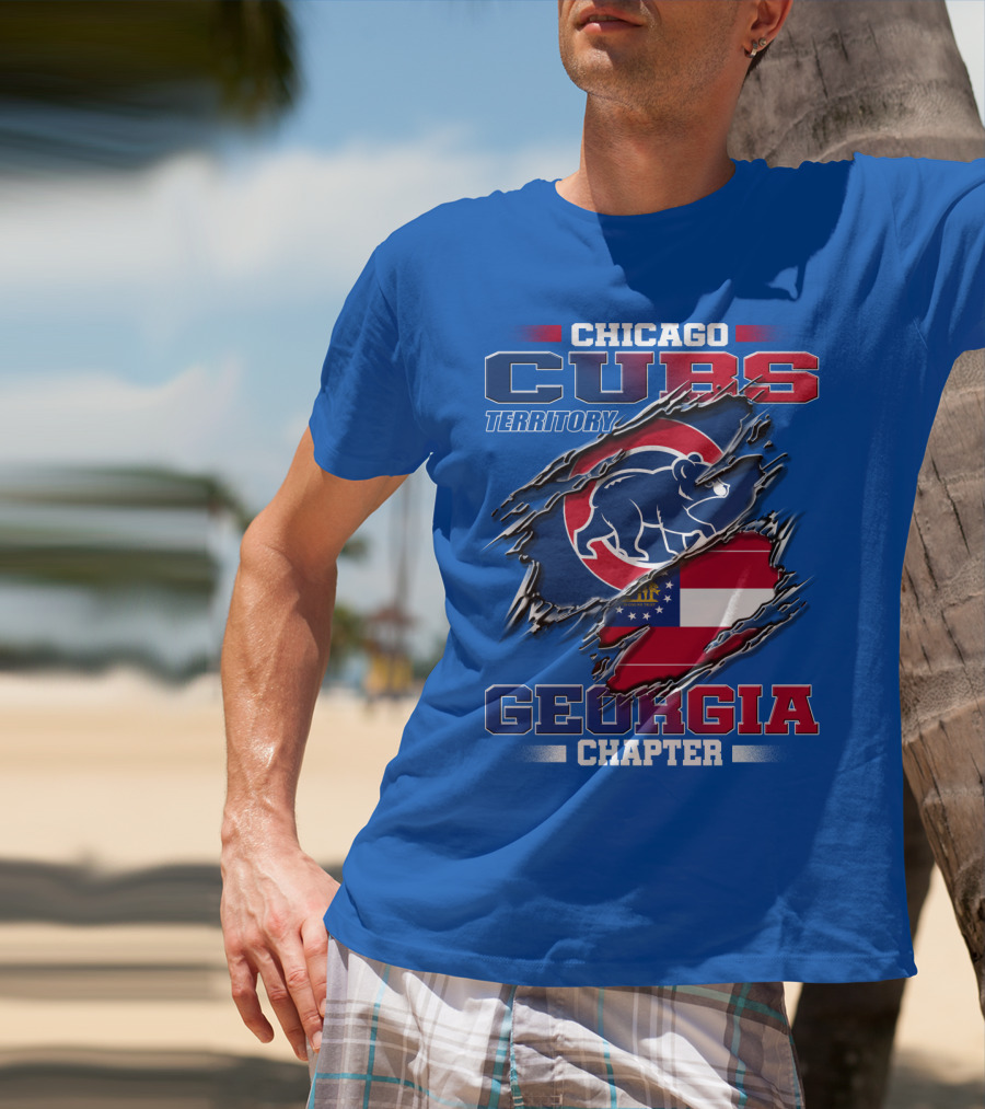 Chicago Cubs Territory Georgia Chapter T-Shirt
