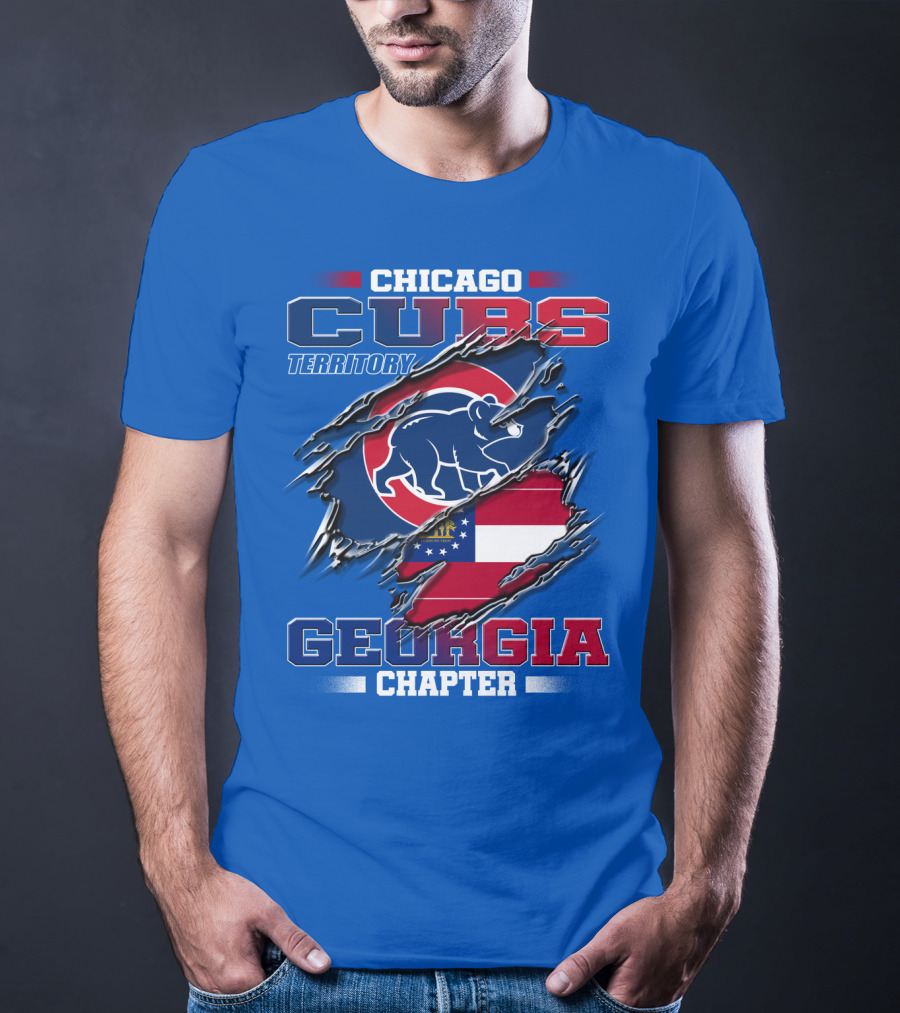 Chicago Cubs Territory Georgia Chapter T-Shirt