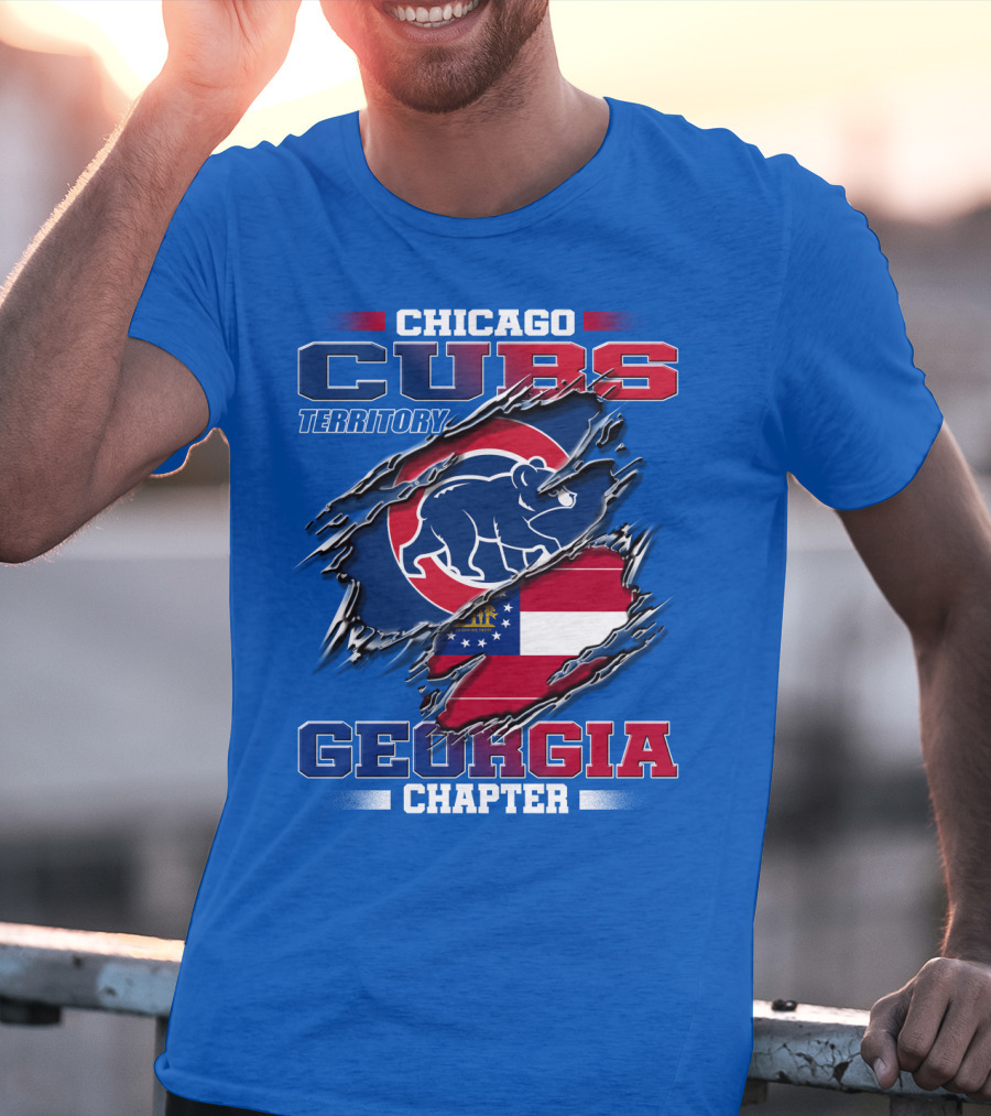 Chicago Cubs Territory Georgia Chapter T-Shirt