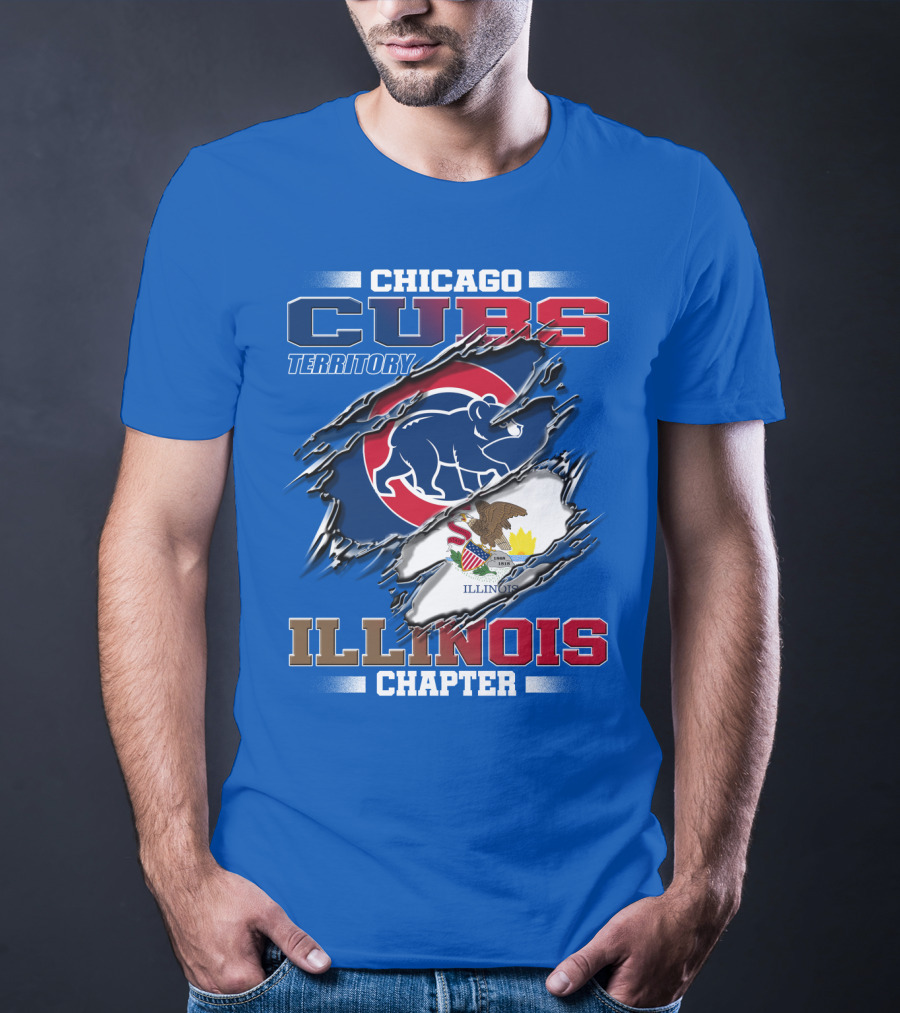 Chicago Cubs Territory Illinois Chapter T-Shirt