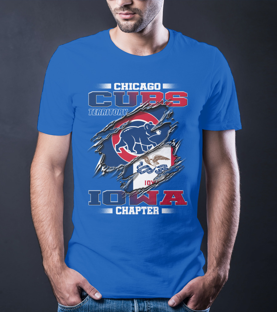 Chicago Cubs Territory Iowa Chapter T-Shirt