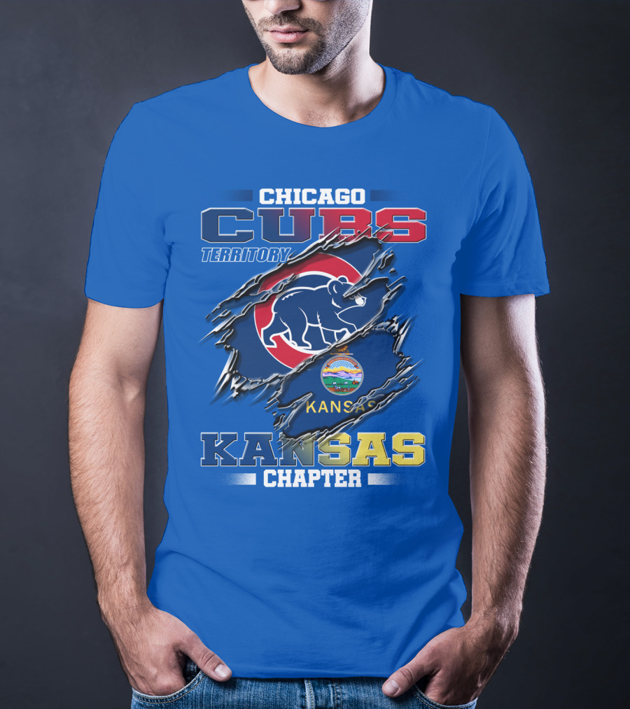 Chicago Cubs Territory Kansas Chapter T-Shirt