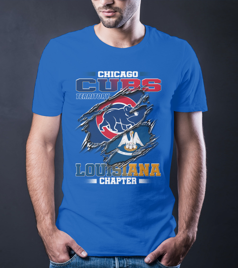 Chicago Cubs Territory Louisiana Chapter T-Shirt