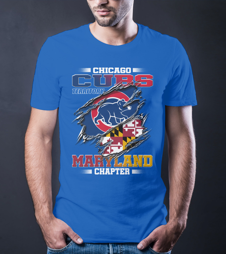 Chicago Cubs Territory Maryland Chapter T-Shirt