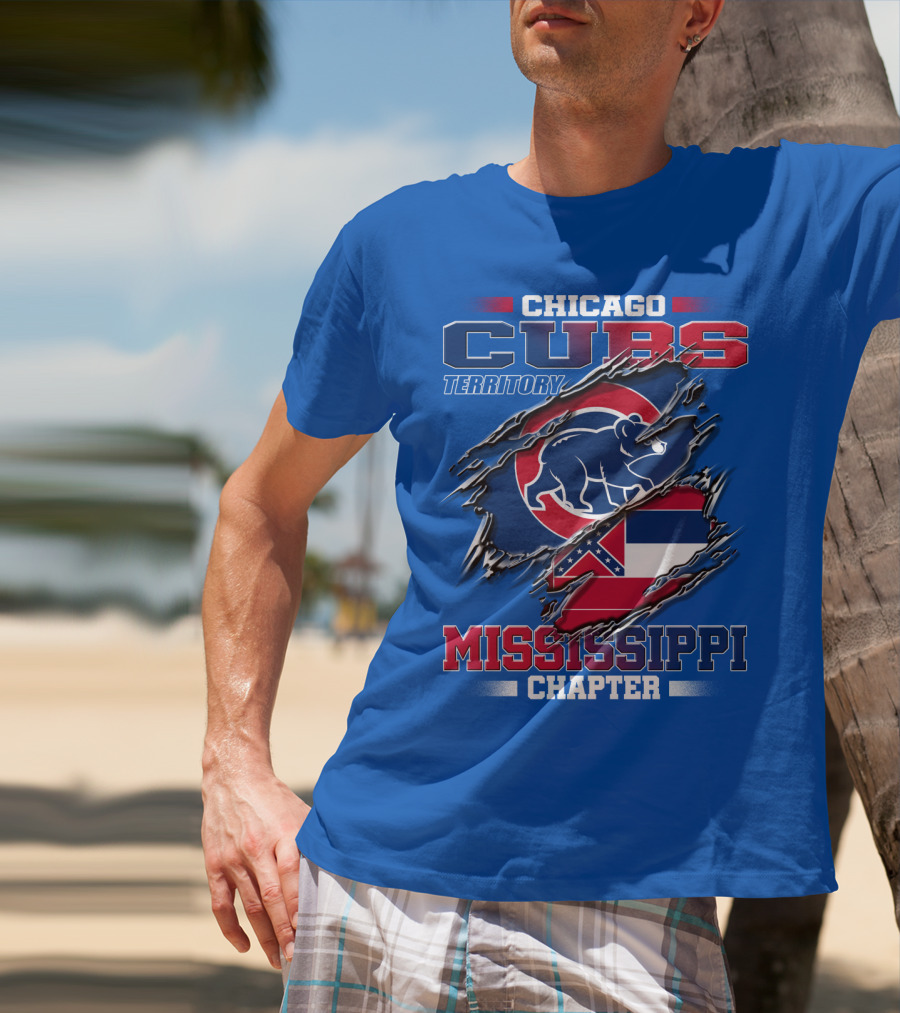 Chicago Cubs Territory Mississippi Chapter T-Shirt