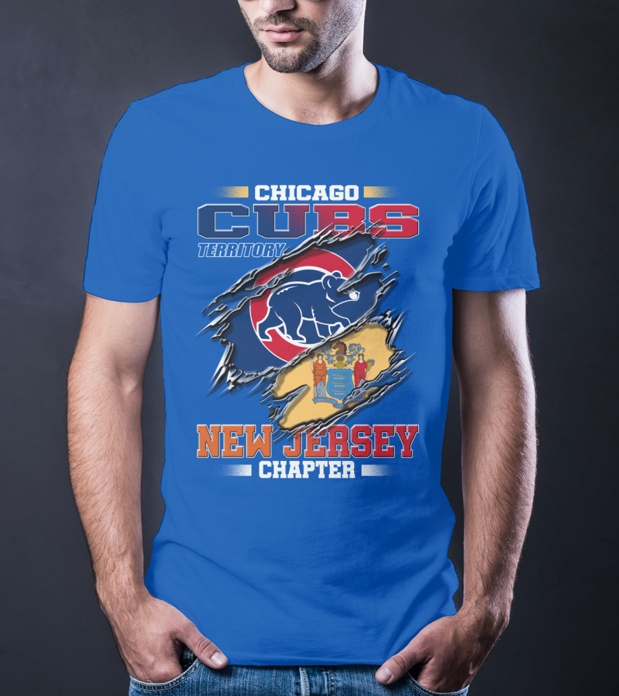 Chicago Cubs Territory New Jersey Chapter T-Shirt