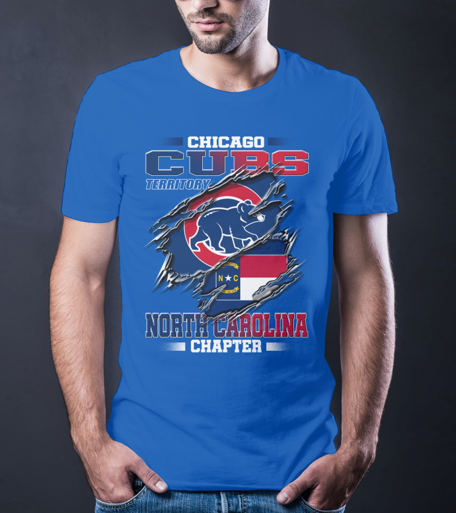 Chicago Cubs Territory North Carolina Chapter T-Shirt