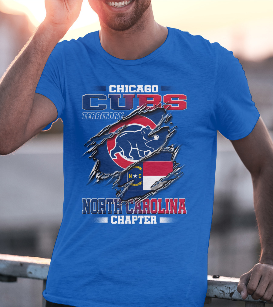 Chicago Cubs Territory North Carolina Chapter T-Shirt