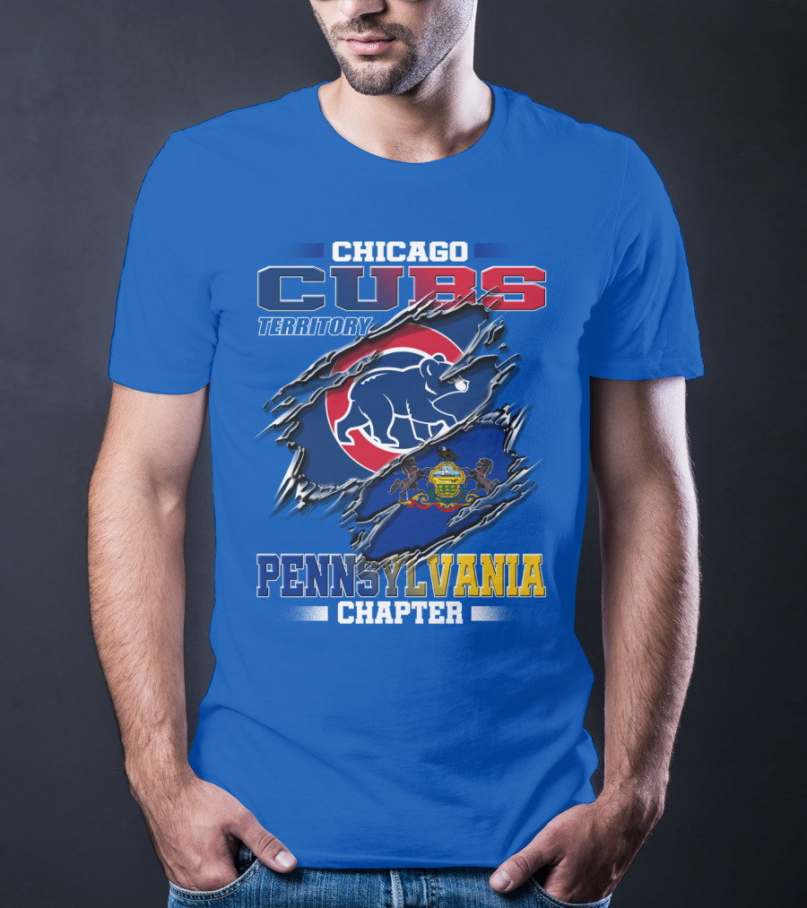 Chicago Cubs Territory Pennsylvania Chapter T-Shirt