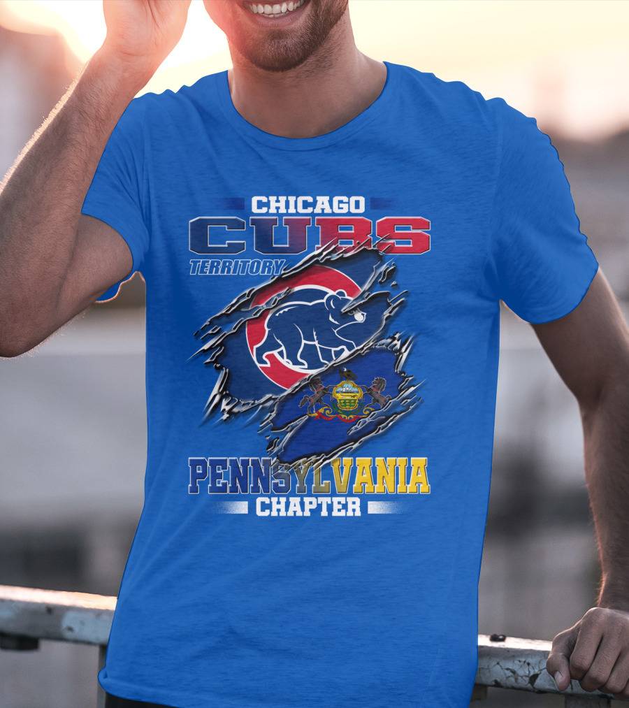 Chicago Cubs Territory Pennsylvania Chapter T-Shirt