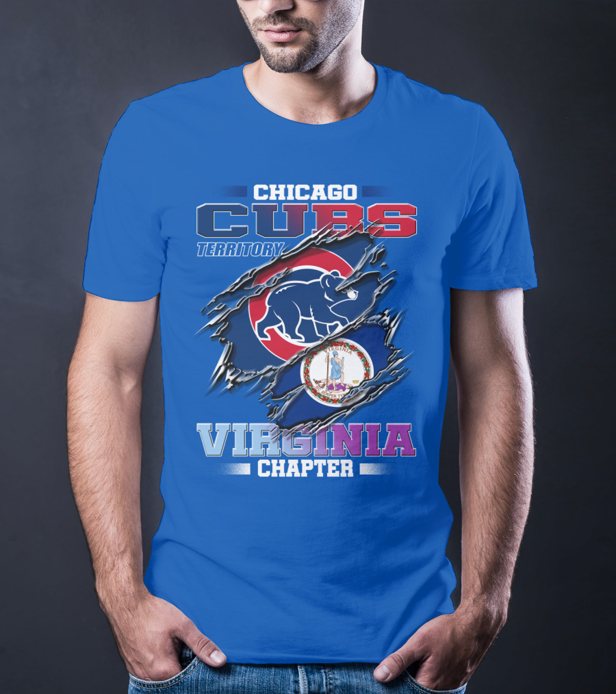 Chicago Cubs Territory Virginia Chapter T-Shirt