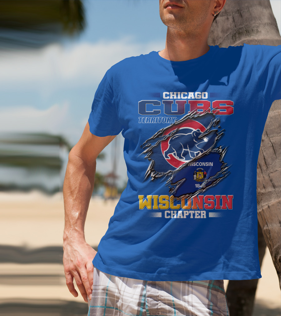 Chicago Cubs Territory Wisconsin Chapter T-Shirt