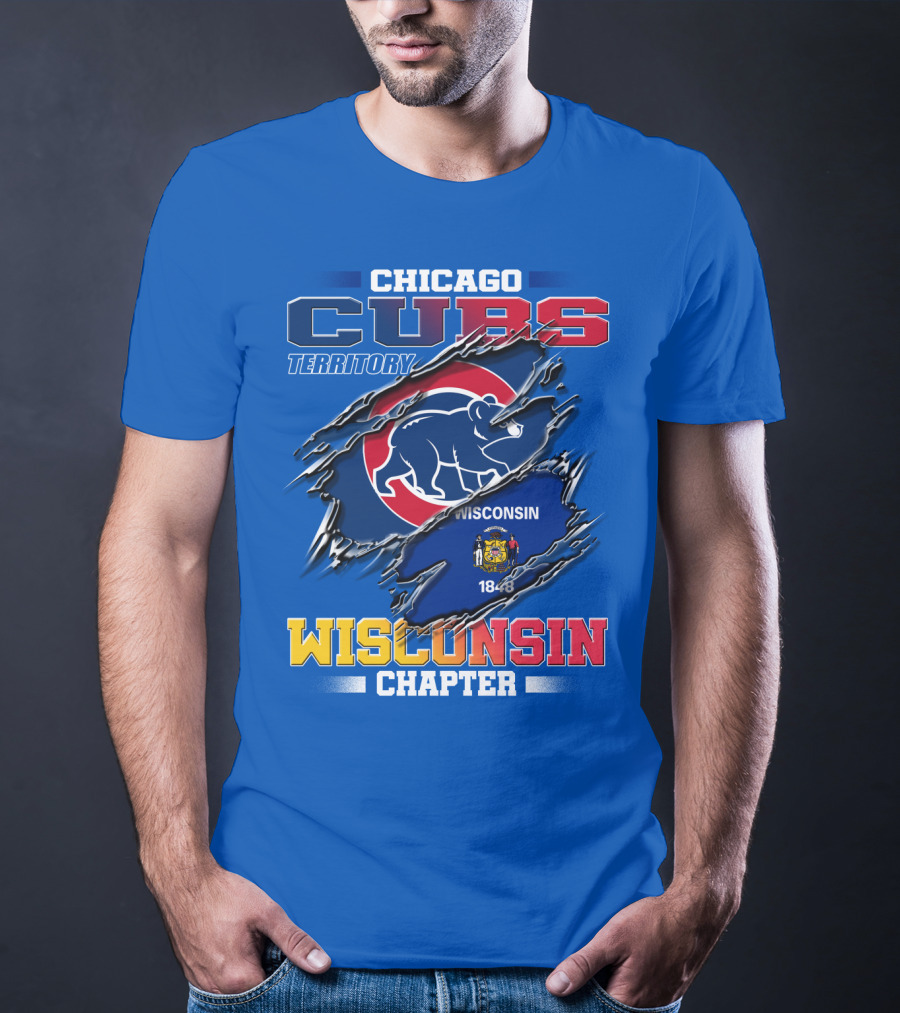 Chicago Cubs Territory Wisconsin Chapter T-Shirt
