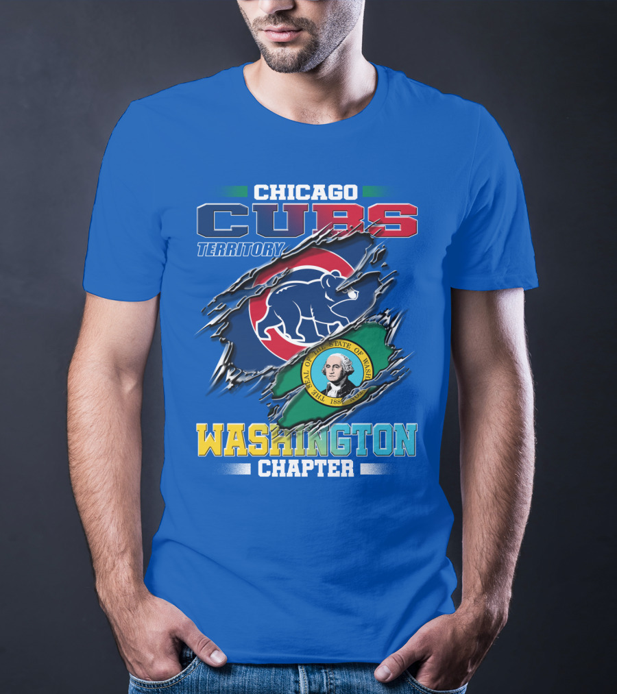 Chicago Cubs Territory Washington Chapter T-Shirt