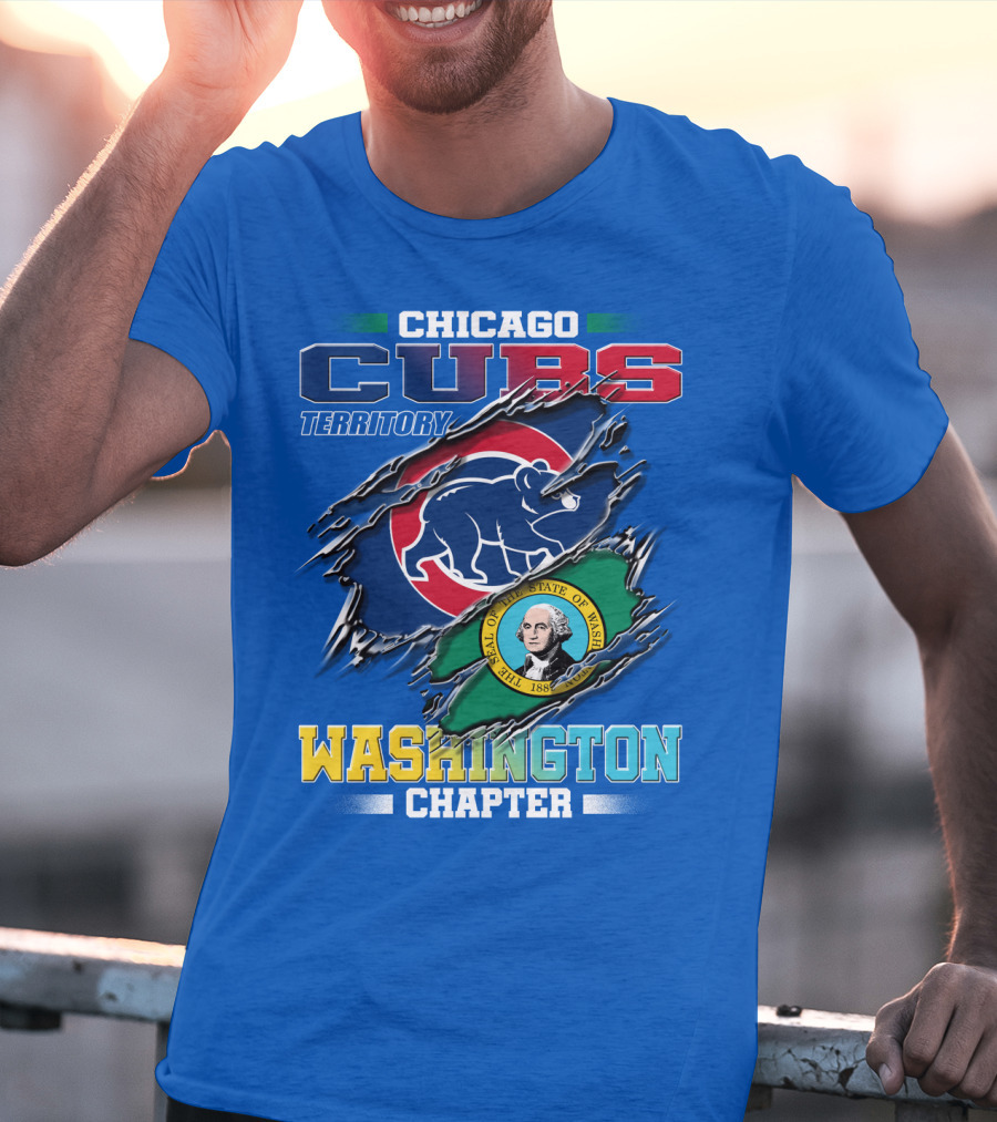 Chicago Cubs Territory Washington Chapter T-Shirt