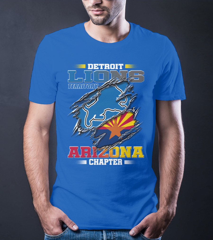 Detroit Lions Territory Arizona Chapter T-Shirt