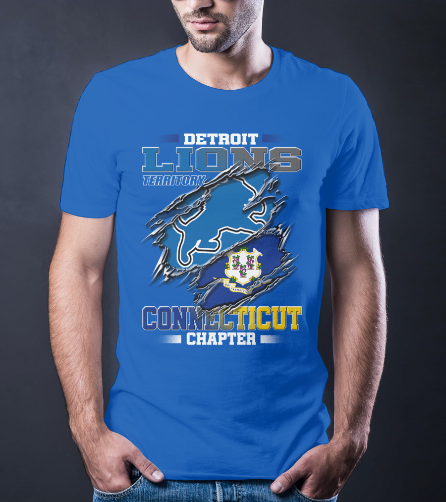 Detroit Lions Territory Connecticut Chapter T-Shirt