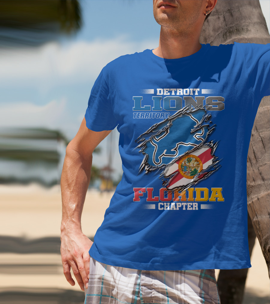Detroit Lions Territory Florida Chapter T-Shirt
