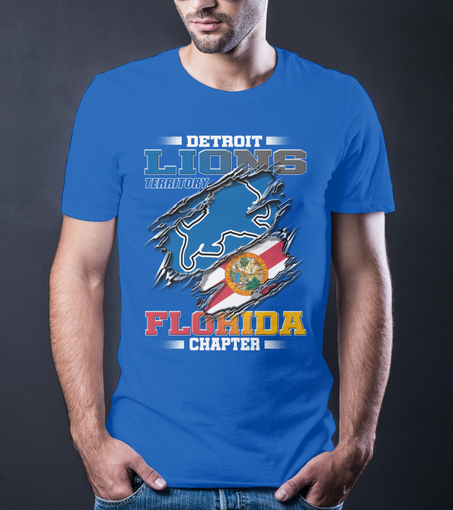 Detroit Lions Territory Florida Chapter T-Shirt