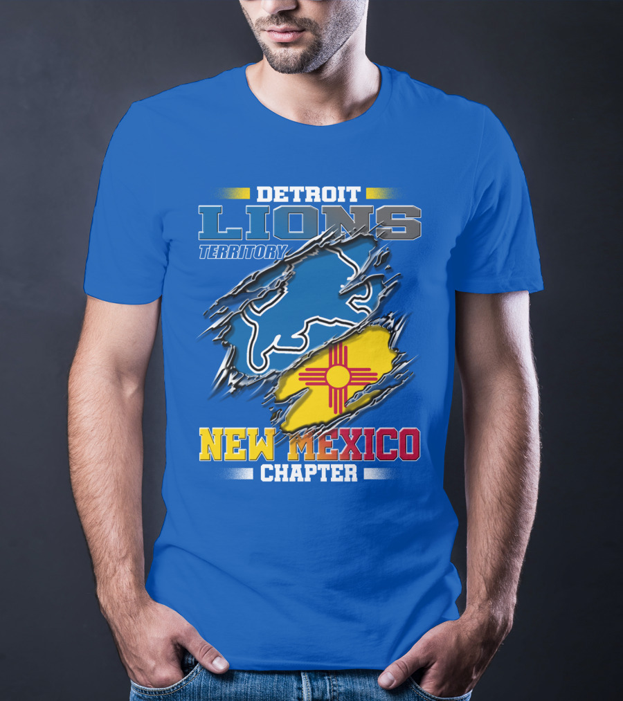 Detroit Lions Territory New Mexico Chapter T-Shirt
