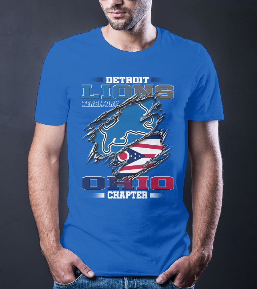 Detroit Lions Territory Ohio Chapter T-Shirt