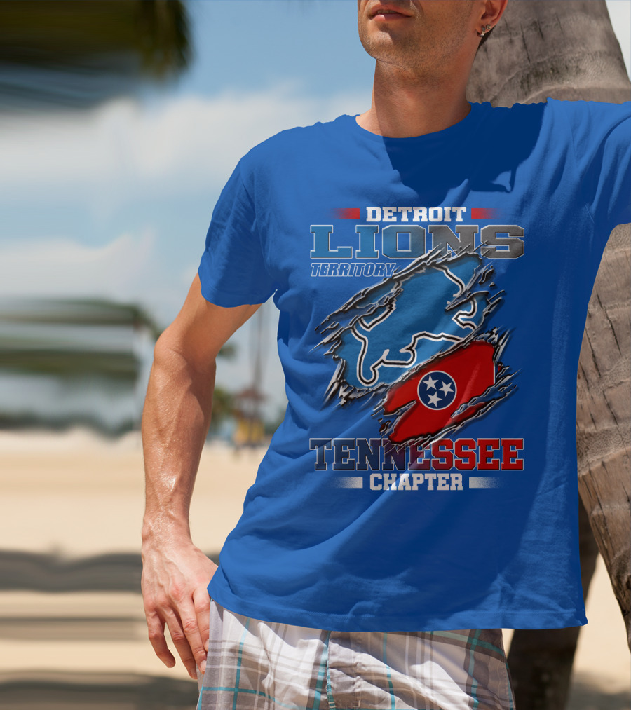 Detroit Lions Territory Tennessee Chapter T-Shirt