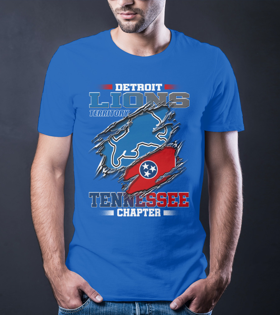 Detroit Lions Territory Tennessee Chapter T-Shirt