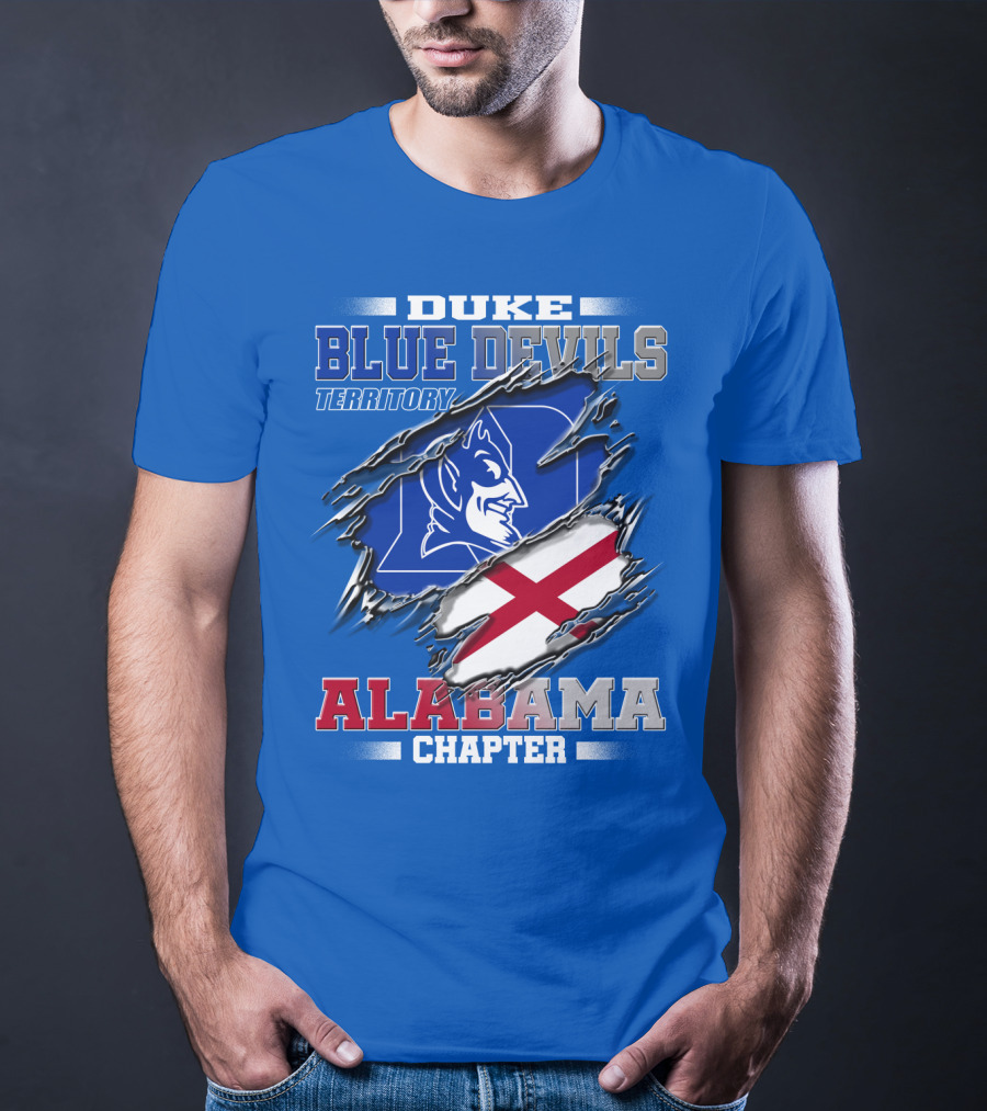 Duke Blue Devils Territory Alabama Chapter T-Shirt