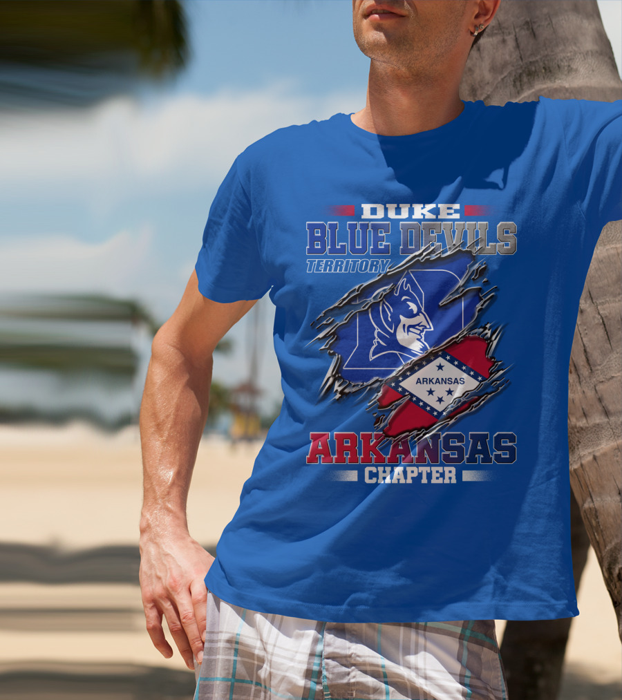 Duke Blue Devils Territory Arkansas Chapter T-Shirt