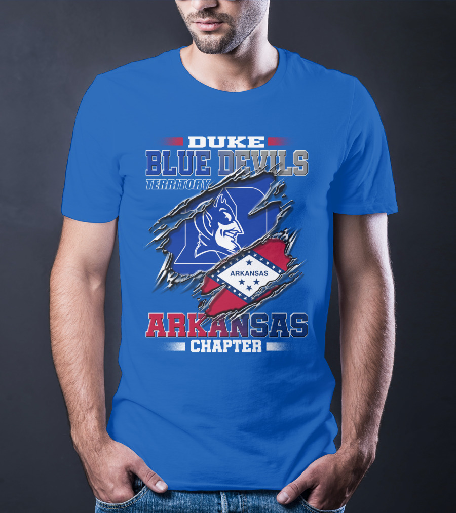Duke Blue Devils Territory Arkansas Chapter T-Shirt