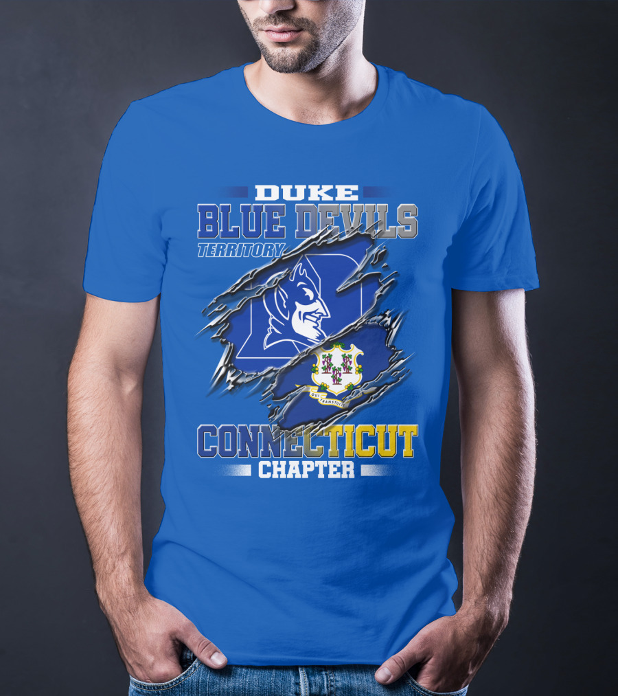 Duke Blue Devils Territory Connecticut Chapter T-Shirt