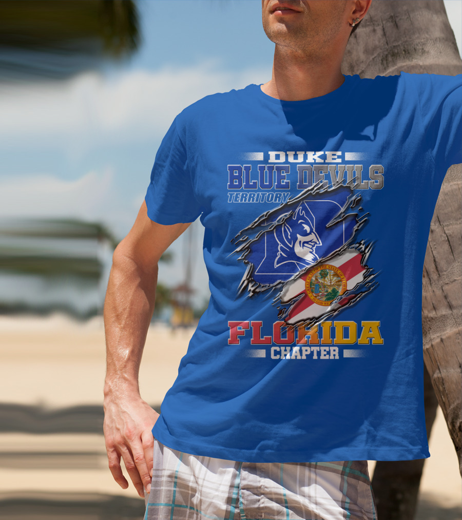 Duke Blue Devils Territory Florida Chapter T-Shirt