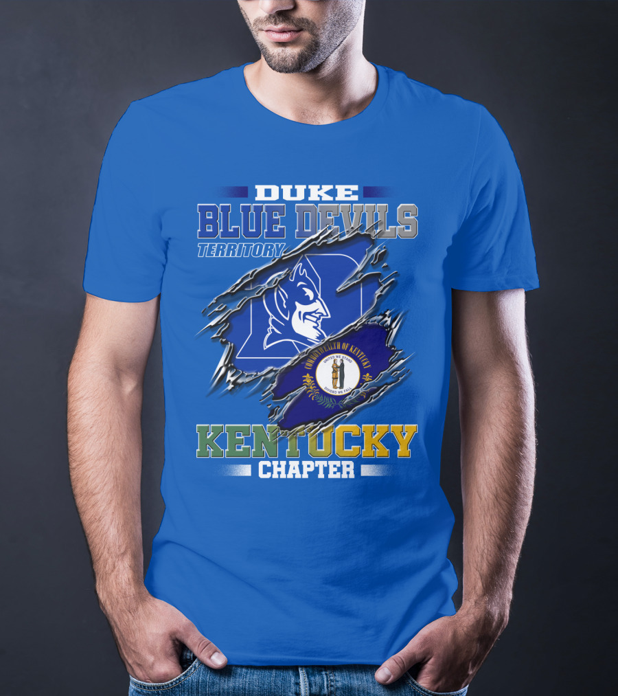 Duke Blue Devils Territory Kentucky Chapter T-Shirt