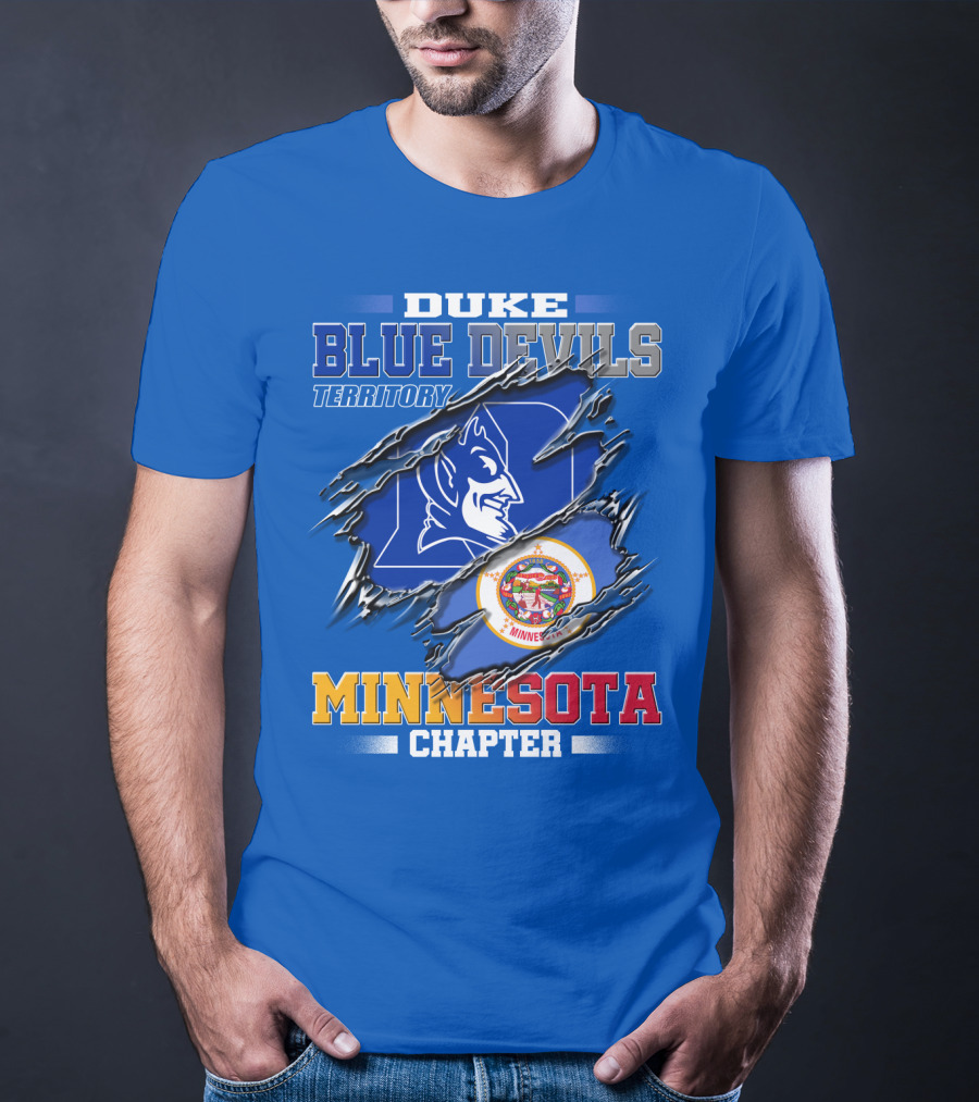 Duke Blue Devils Territory Minnesota Chapter T-Shirt