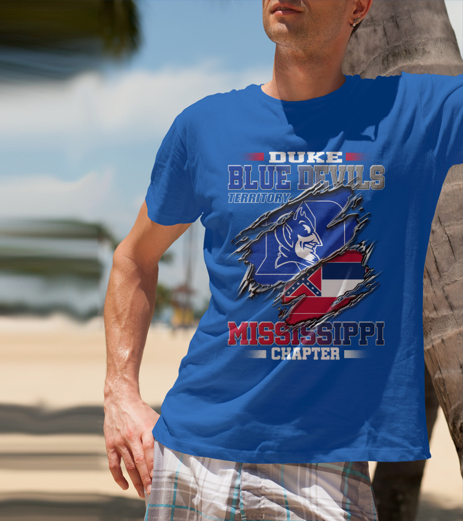 Duke Blue Devils Territory Mississippi Chapter T-Shirt