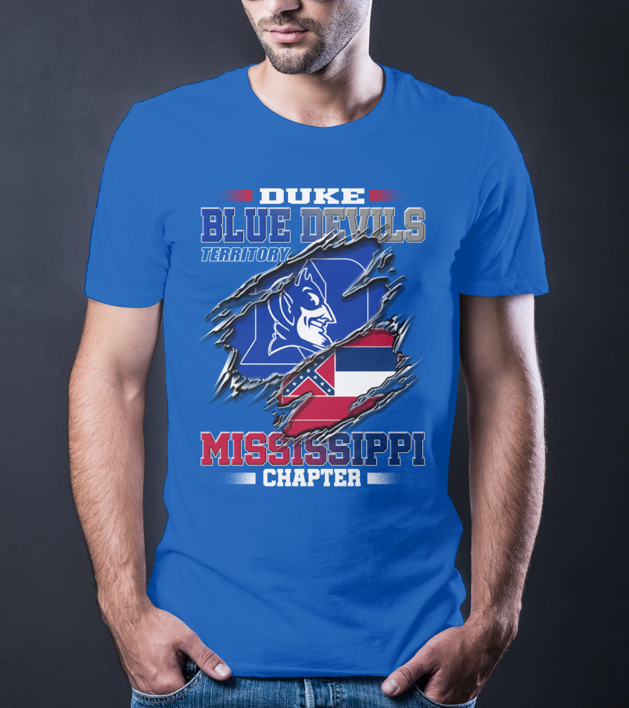 Duke Blue Devils Territory Mississippi Chapter T-Shirt