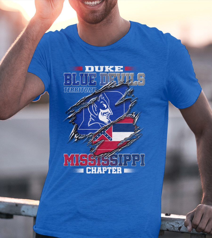 Duke Blue Devils Territory Mississippi Chapter T-Shirt