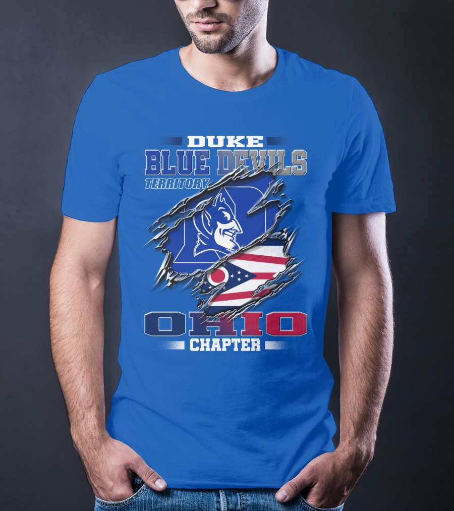 Duke Blue Devils Territory Ohio Chapter T-Shirt