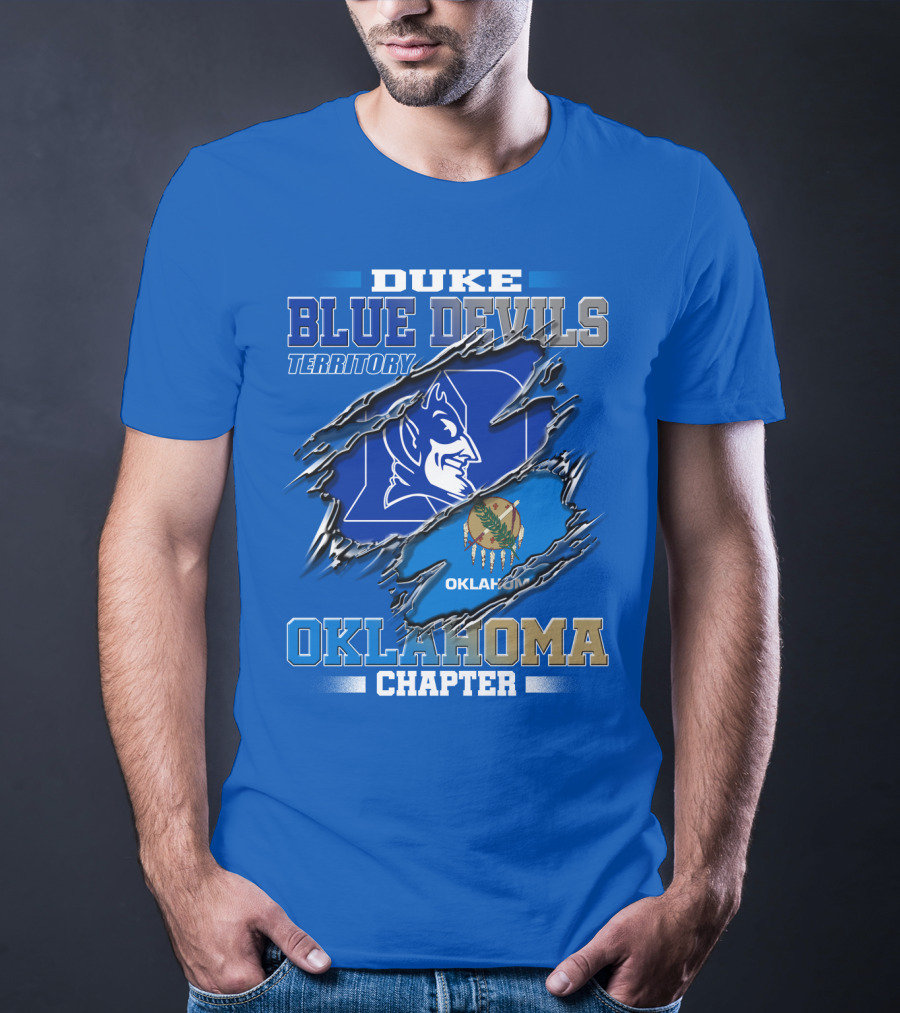 Duke Blue Devils Territory Oklahoma Chapter T-Shirt