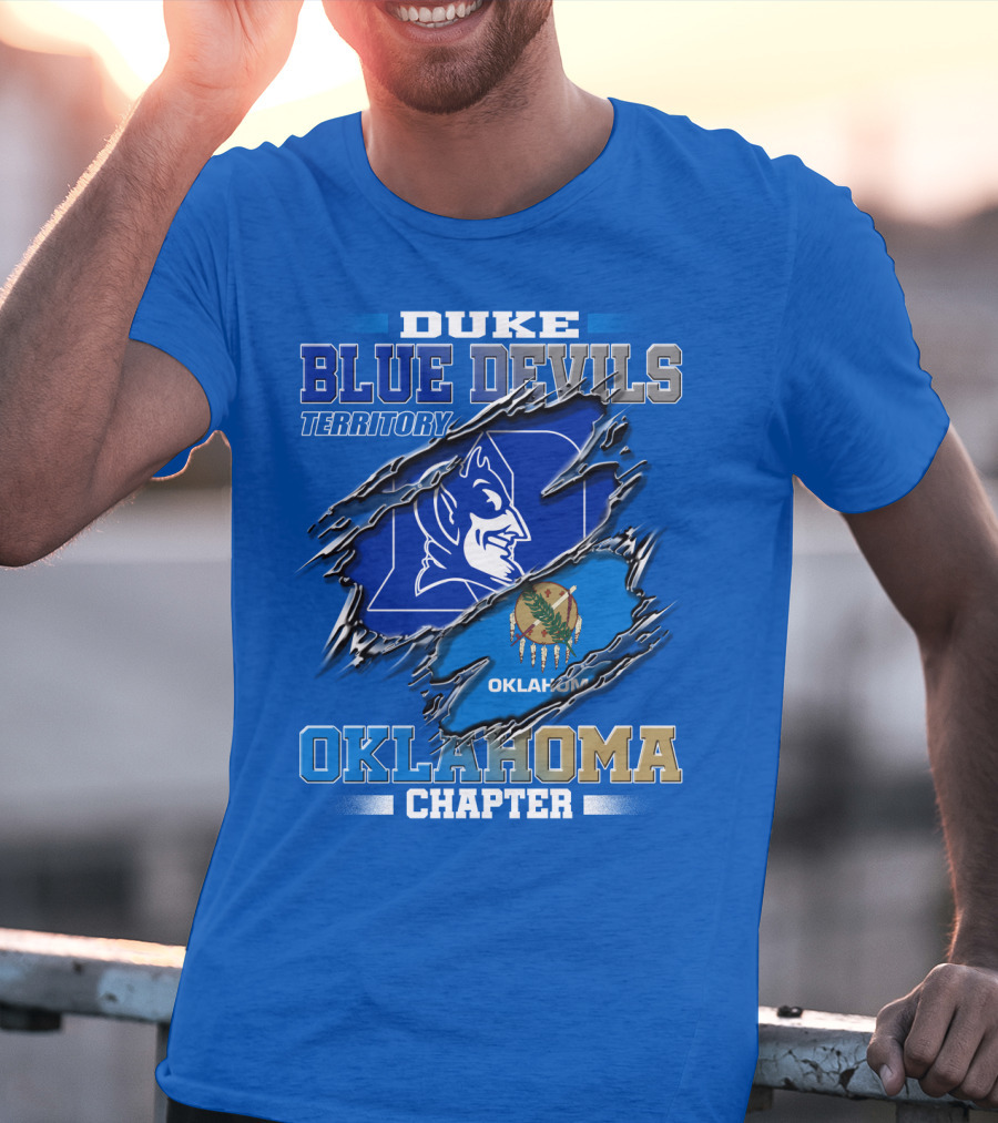 Duke Blue Devils Territory Oklahoma Chapter T-Shirt