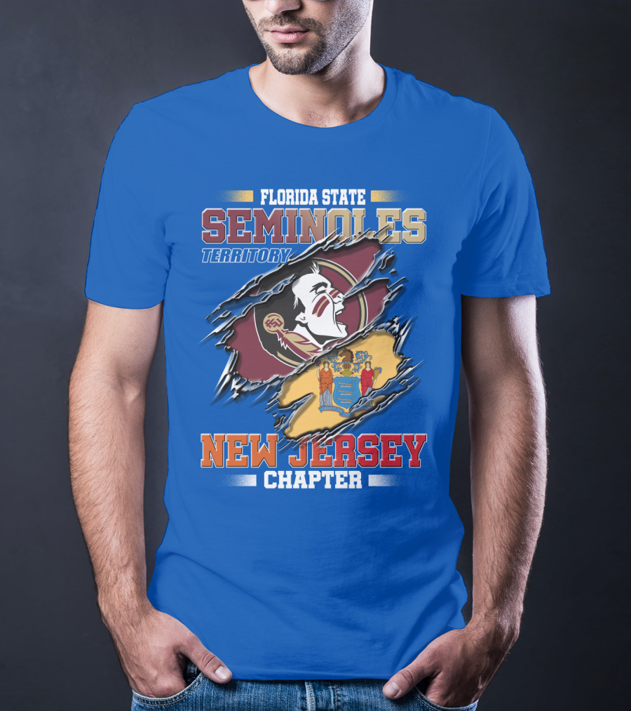 Florida State Seminoles Territory New Jersey Chapter T-Shirt