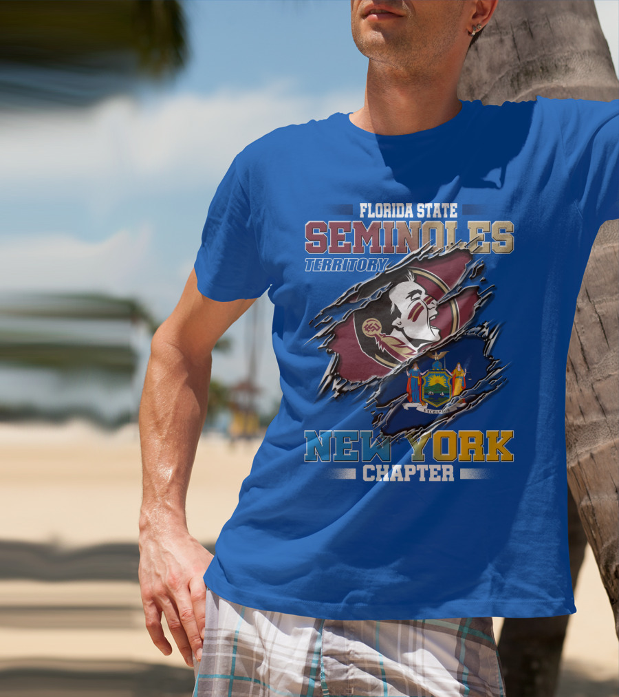 Florida State Seminoles Territory New York Chapter T-Shirt