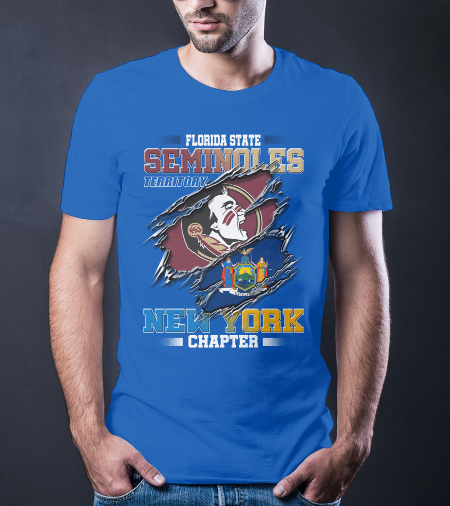 Florida State Seminoles Territory New York Chapter T-Shirt