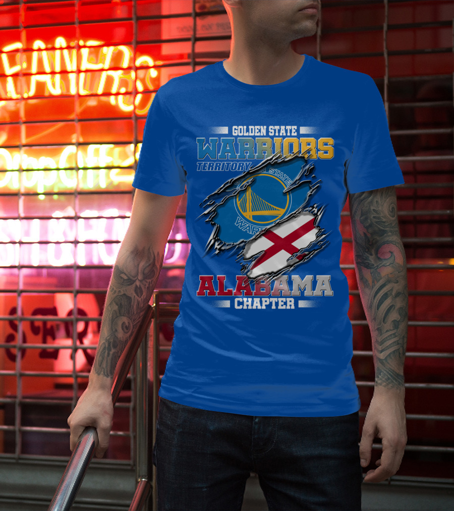 Golden State Warriors Territory Alabama Chapter T-Shirt